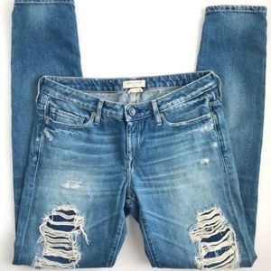 Levi's Made & Crafted Distressed Pins Skinny Jeans Size 27